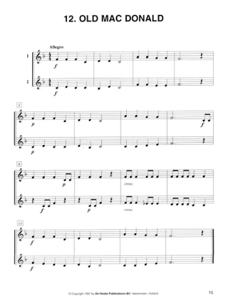 Lieder, Songs and Evergreens - Flöte Klarinette - Menno Haantjes